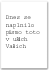 Dnes se naplnilo písmo toto v uších vašich